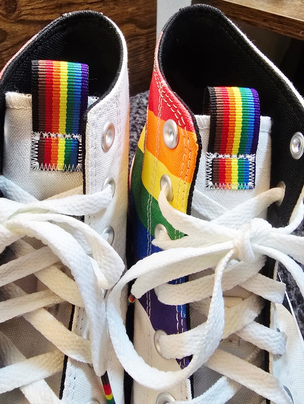 Converse Chuck Taylor All Star Pride High Tops – “More Color, More Pride”Edition - Picture 6 of 10